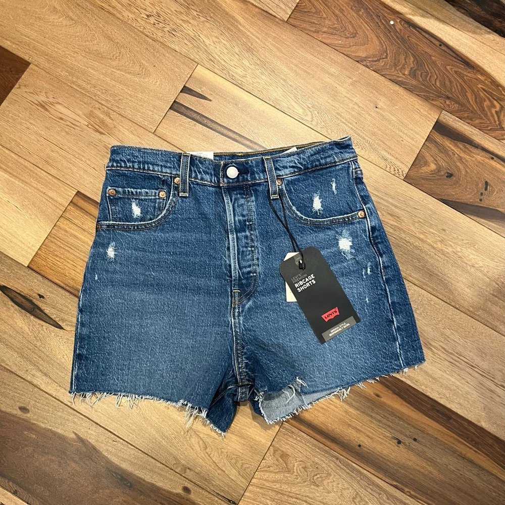 Levi's New Ribcage Women's Shorts Size 29 in Jive Outlasted